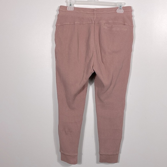 🌸Zara pink thermal jogger style pants size medium - Picture 6 of 9